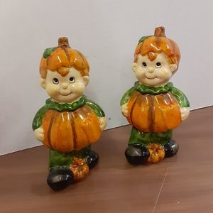 Fall Figurine Ceramic